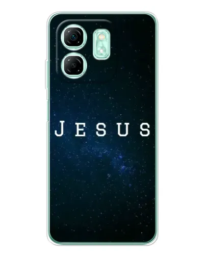 Чехол для Infinix Smart 9 с картинкой «Звездное небо Jesus»
