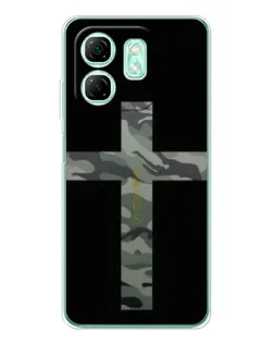 Чехол для Infinix Smart 9 с картинкой «Милитари Крест»
