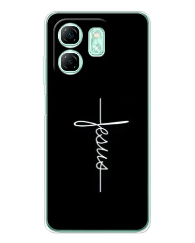 Чехол для Infinix Smart 9 с картинкой «Тонкая линия веры»