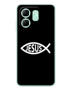 Чехол для Infinix Smart 9 с картинкой «Классический Jesus»