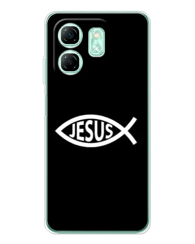 Чехол для Infinix Smart 9 с картинкой «Классический Jesus»
