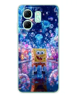 Чохол для Infinix Smart 9 з картинкою «Неоновий океан»