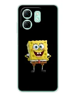 Чохол для Infinix Smart 9 з картинкою «Класичний Губка Боб»