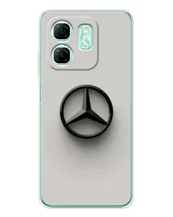 Чохол для Infinix Smart 9 з картинкою «Mercedes Maybach стиль»