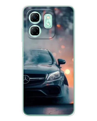 Чохол для Infinix Smart 9 з картинкою «Mercedes — нічне місто» Чохол для Infinix Smart 9 з картинкою «Mercedes — нічне місто»