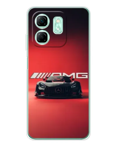 Чохол для Infinix Smart 9 з картинкою «Mercedes AMG — червона лінія» Чохол для Infinix Smart 9 з картинкою «Mercedes AMG — червона лінія»