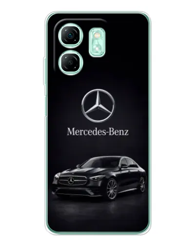 Чохол для Infinix Smart 9 з картинкою «Mercedes — решітка радіатора» Чохол для Infinix Smart 9 з картинкою «Mercedes — решітка радіатора»