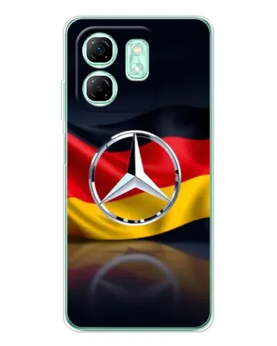 Чохол для Infinix Smart 9 з картинкою «Mercedes — прапор Німеччини» Чохол для Infinix Smart 9 з картинкою «Mercedes — прапор Німеччини»