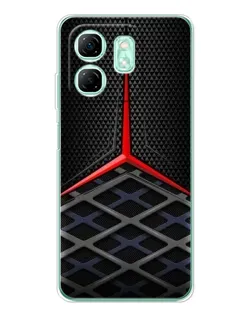 Чохол для Infinix Smart 9 з картинкою «Mercedes Carbon Grid»