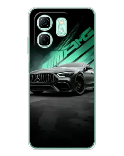 Чохол для Infinix Smart 9 з картинкою «Темний Mercedes AMG» Чохол для Infinix Smart 9 з картинкою «Темний Mercedes AMG»