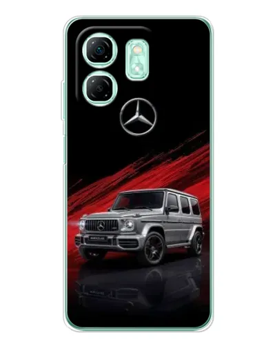 Чохол для Infinix Smart 9 з картинкою «Mercedes G-Class червоний» Чохол для Infinix Smart 9 з картинкою «Mercedes G-Class червоний»
