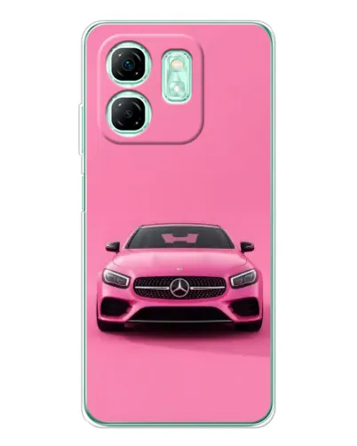 Чехол для Infinix Smart 9 с картинкой «Розовый Mercedes AMG» Чехол для Infinix Smart 9 с картинкой «Розовый Mercedes AMG»
