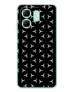 Чехол для Infinix Smart 9 с картинкой «Mercedes паттерн звезд» Чехол для Infinix Smart 9 с картинкой «Mercedes паттерн звезд»