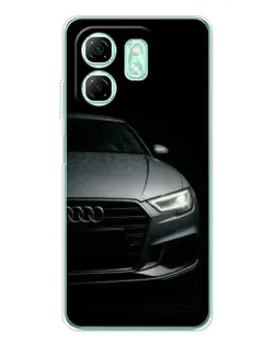 Чохол для Infinix Smart 9 з картинкою «Audi — деталізація кузова»
