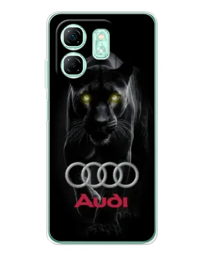 Чохол для Infinix Smart 9 з картинкою «Пантера та Audi» Чохол для Infinix Smart 9 з картинкою «Пантера та Audi»