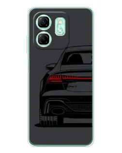 Чохол для Infinix Smart 9 з картинкою «Задня частина Audi — арт»