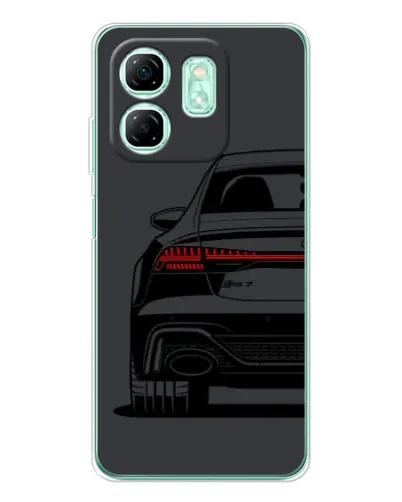 Чохол для Infinix Smart 9 з картинкою «Задня частина Audi — арт» Чохол для Infinix Smart 9 з картинкою «Задня частина Audi — арт»