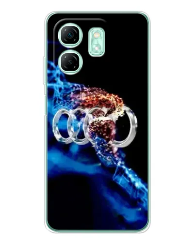 Чохол для Infinix Smart 9 з картинкою «Енергія лого Audi» Чохол для Infinix Smart 9 з картинкою «Енергія лого Audi»