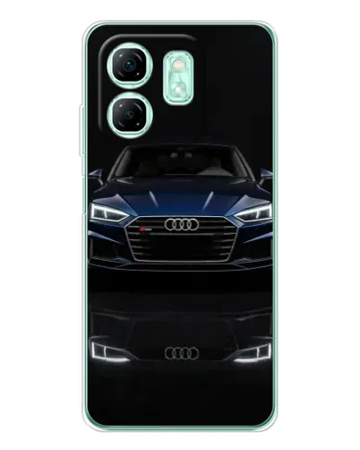 Чохол для Infinix Smart 9 з картинкою «Audi — нічне відображення» Чохол для Infinix Smart 9 з картинкою «Audi — нічне відображення»