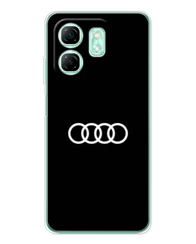 Чохол для Infinix Smart 9 з картинкою «Audi White Logo» Чохол для Infinix Smart 9 з картинкою «Audi White Logo»