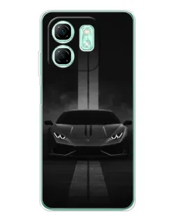 Чохол для Infinix Smart 9 з картинкою «Lamborghini симетрія доріг»