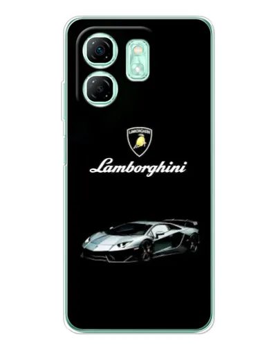 Чохол для Infinix Smart 9 з картинкою «Логотип Lamborghini класика»