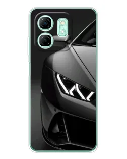 Чохол для Infinix Smart 9 з картинкою «Lamborghini фари деталізація»