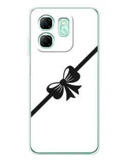 Чохол для Infinix Smart 9 з картинкою «Діагональний бант»