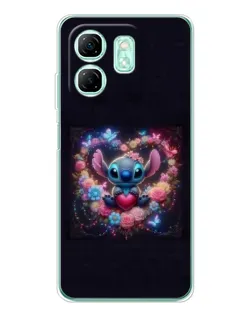 Чохол для Infinix Smart 9 з картинкою «Stitch у квітах» Чохол для Infinix Smart 9 з картинкою «Stitch у квітах»