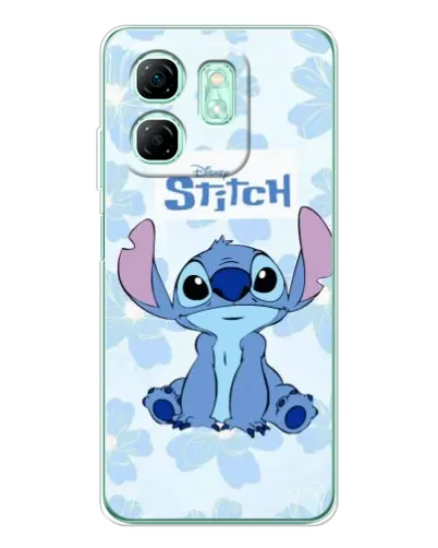 Чохол для Infinix Smart 9 з картинкою «Stitch серед квітів»