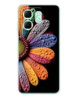 Чохол для Infinix Smart 9 з картинкою «Райдужна квітка»