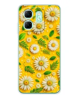 Чохол для Infinix Smart 9 з картинкою «Ромашкове сонце»