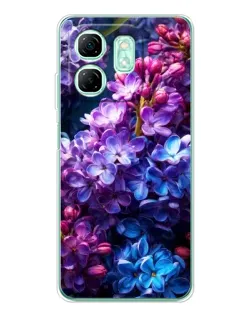 Чохол для Infinix Smart 9 з картинкою «Бузковий цвіт»
