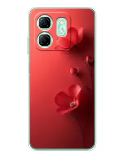 Чохол для Infinix Smart 9 з картинкою «Макові суцвіття»