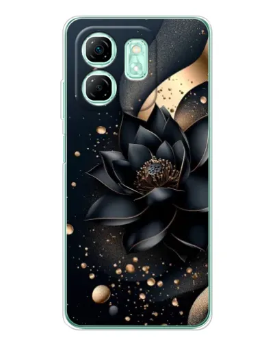 Чохол для Infinix Smart 9 з картинкою «Чорний лотос»