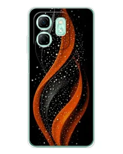 Чохол для Infinix Smart 9 з картинкою «Вогняна зоряна хвиля»
