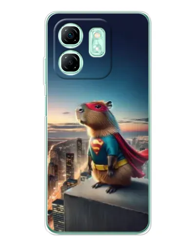Чохол для Infinix Smart 9 з картинкою «Капі-мен супергерой»