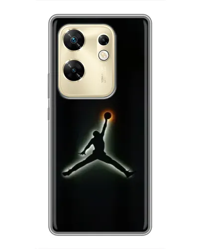 Чехол для Infinix Zero 30 с картинкой «Jordan Gradient Logo»