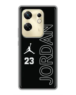 Чехол для Infinix Zero 30 с картинкой «Jordan Vertical»