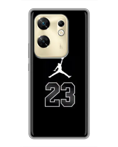 Чехол для Infinix Zero 30 с картинкой «Jordan Flight 23»
