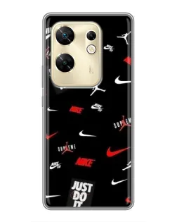 Чехол для Infinix Zero 30 с картинкой «Nike Mix Pattern»
