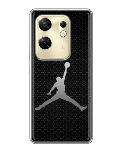Чехол для Infinix Zero 30 с картинкой «Jordan Dark Carbon»