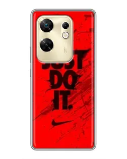 Чехол для Infinix Zero 30 с картинкой «Nike Just Do It»