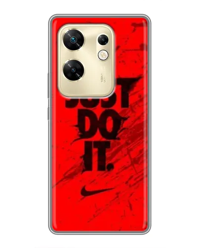 Чехол для Infinix Zero 30 с картинкой «Nike Just Do It»