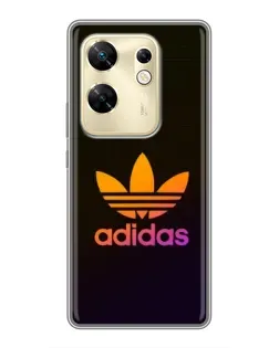 Чехол для Infinix Zero 30 с картинкой «Градиент Adidas»