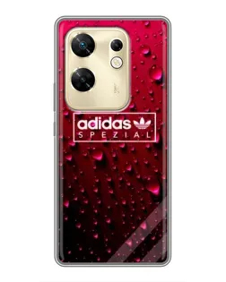 Чехол для Infinix Zero 30 с картинкой «Adidas Gold Marble»