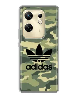 Чехол для Infinix Zero 30 с картинкой «Милитари стиль Adidas»