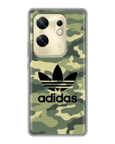 Чехол для Infinix Zero 30 с картинкой «Милитари стиль Adidas»