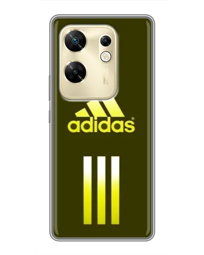 Чехол для Infinix Zero 30 с картинкой «Оливковый градиент Adidas»