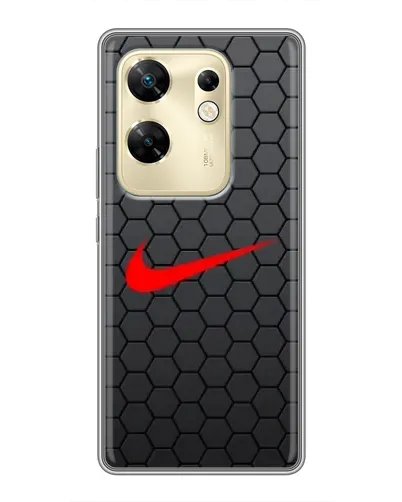 Чехол для Infinix Zero 30 с картинкой «Nike — карбоновая сетка» Чехол для Infinix Zero 30 с картинкой «Nike — карбоновая сетка»